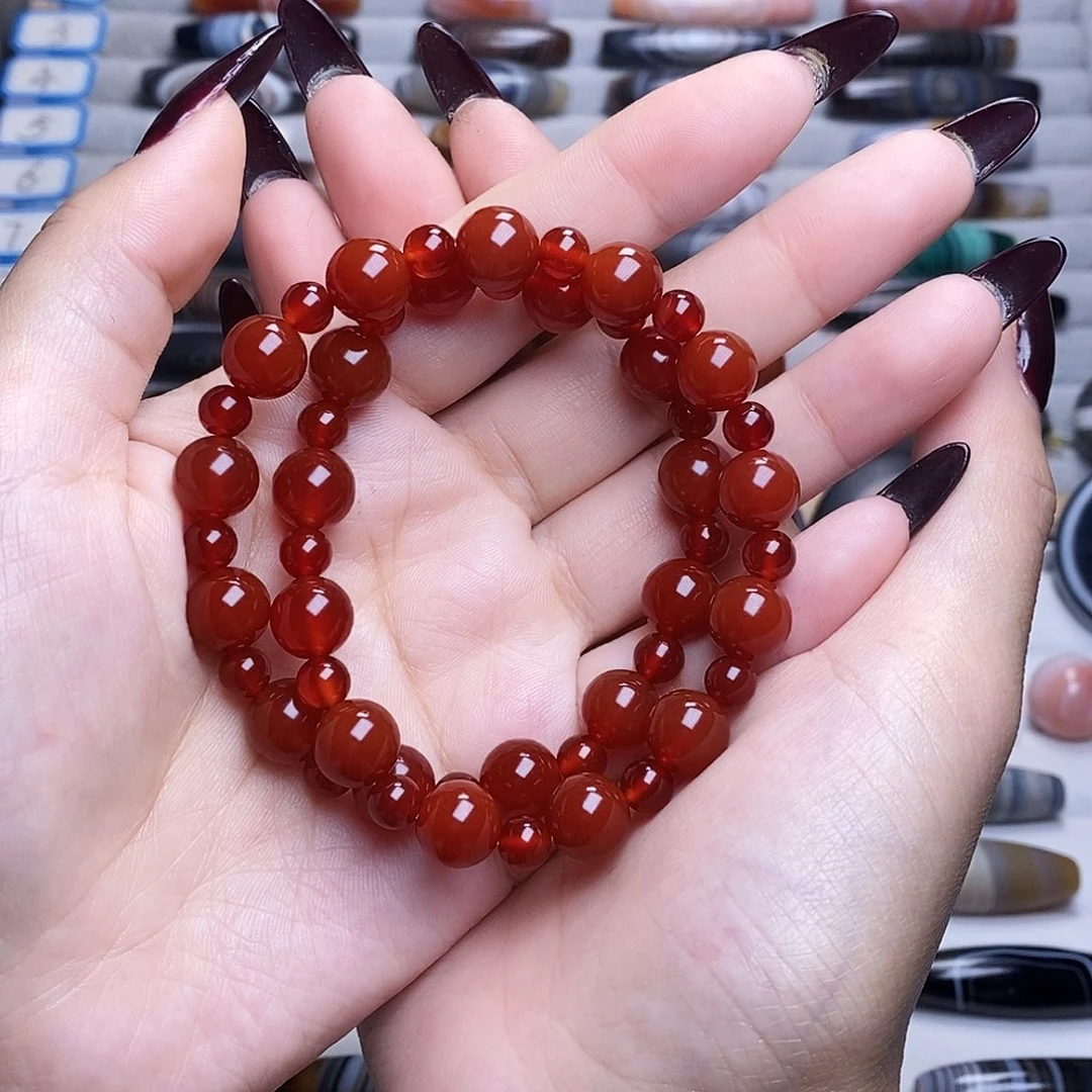 未镶嵌颈饰玛瑙/玉髓江**海