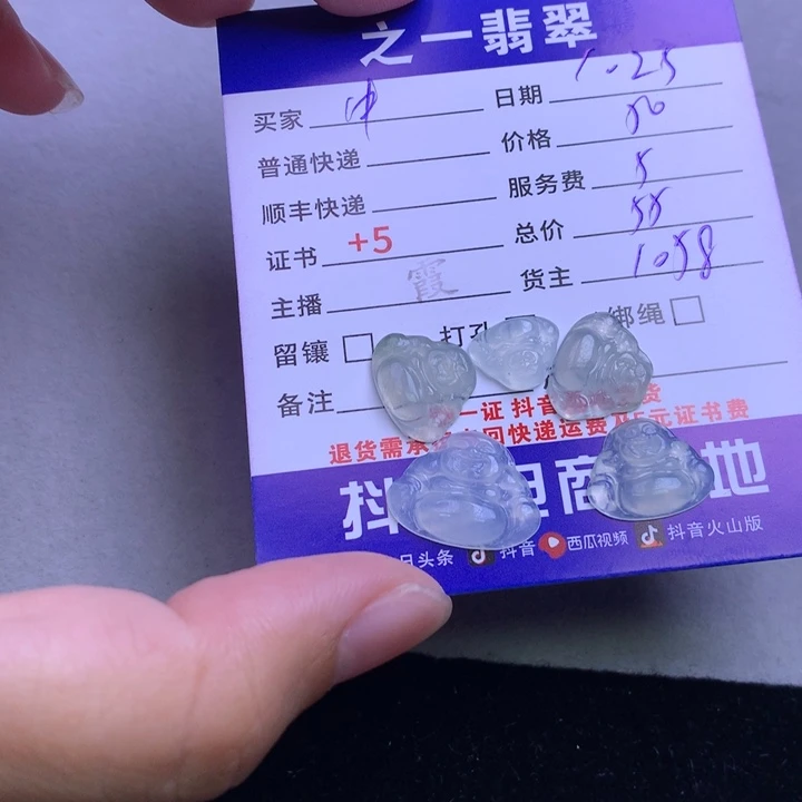 颈饰未镶嵌翡翠中****宝