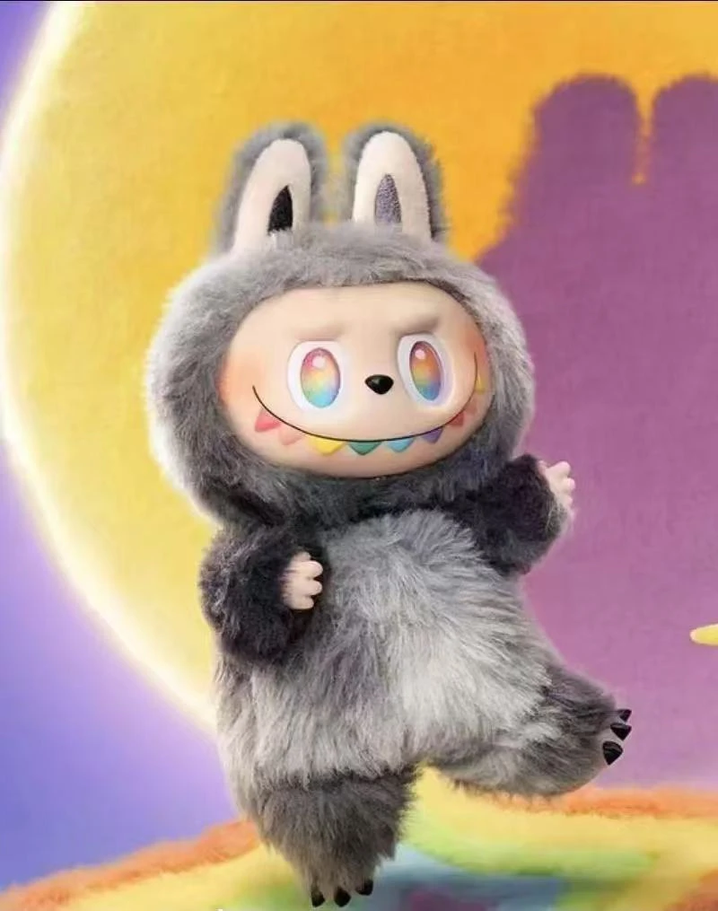 海洋动物园系列萌粒[默认代拆]泡泡拉布布3.0前方高能超级剧场