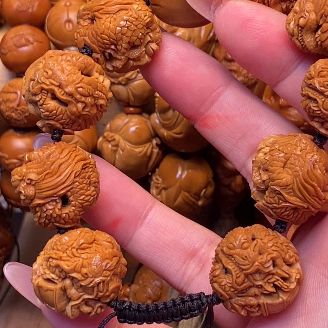 橄榄核手串/手链ㅤ****m九龙拉棺