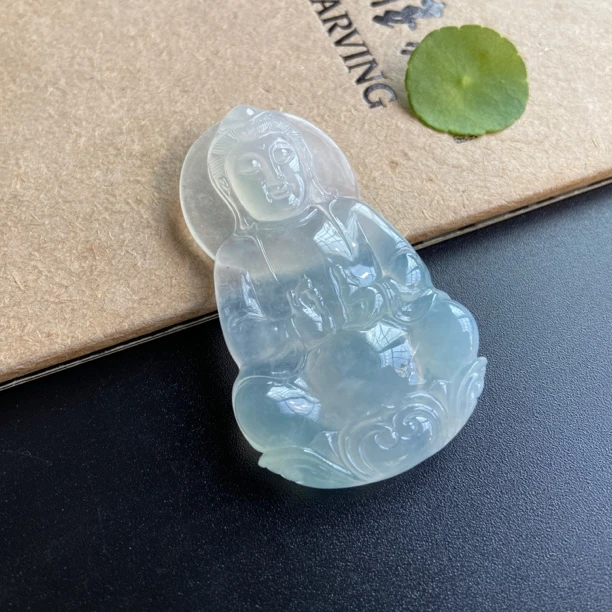 X5《观音》吊坠官运亨通雕刻精雕