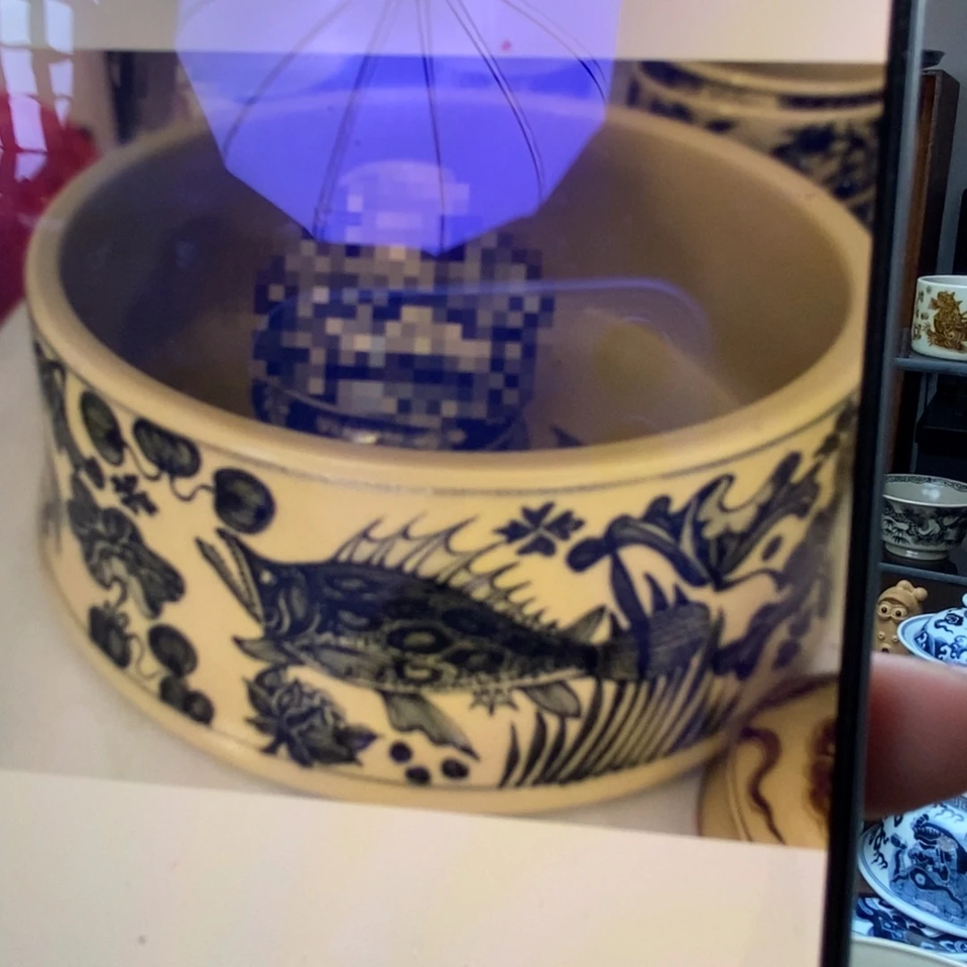 乘***浪瓷杯子匡庐问津鱼藻大水洗