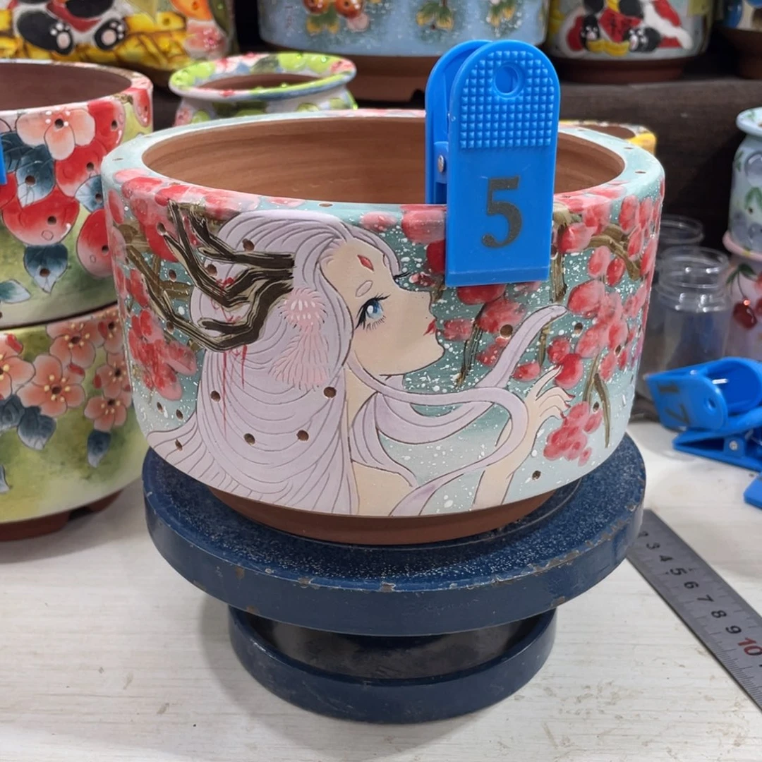 红陶多肉花盆特价