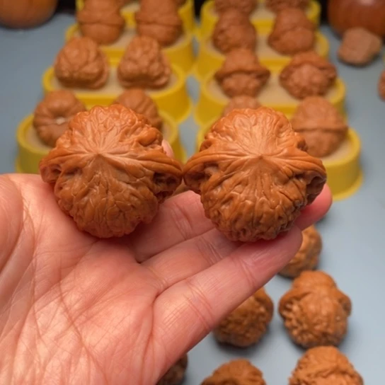 吊坠文玩核桃铁锤全品精对头货 39.5