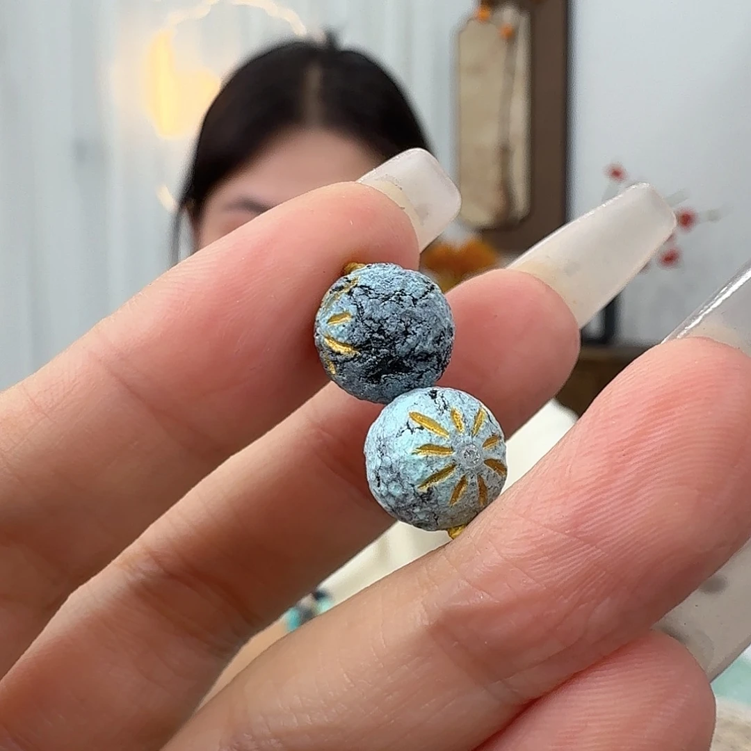 绿松石未镶嵌挂件