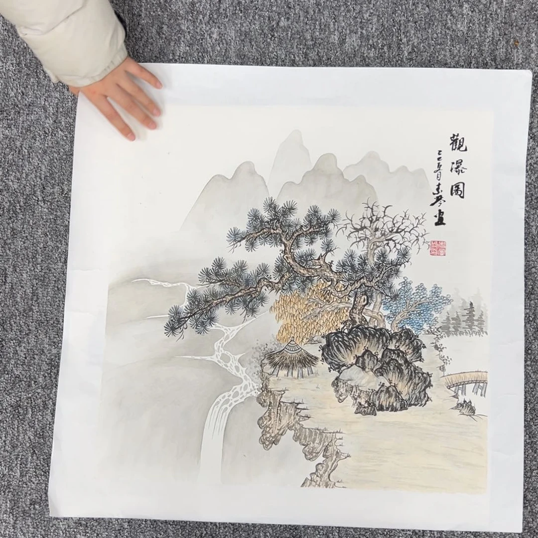 国画纯手绘字画作品欣赏