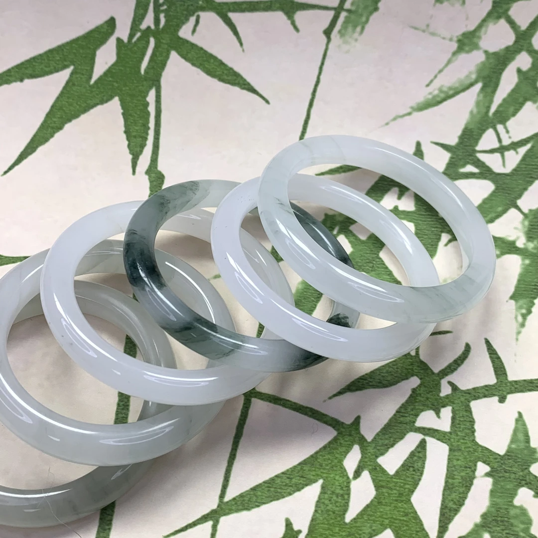 景华专属石英质玉桃花酿天山翠手镯（多样性发货  以直播间为准）