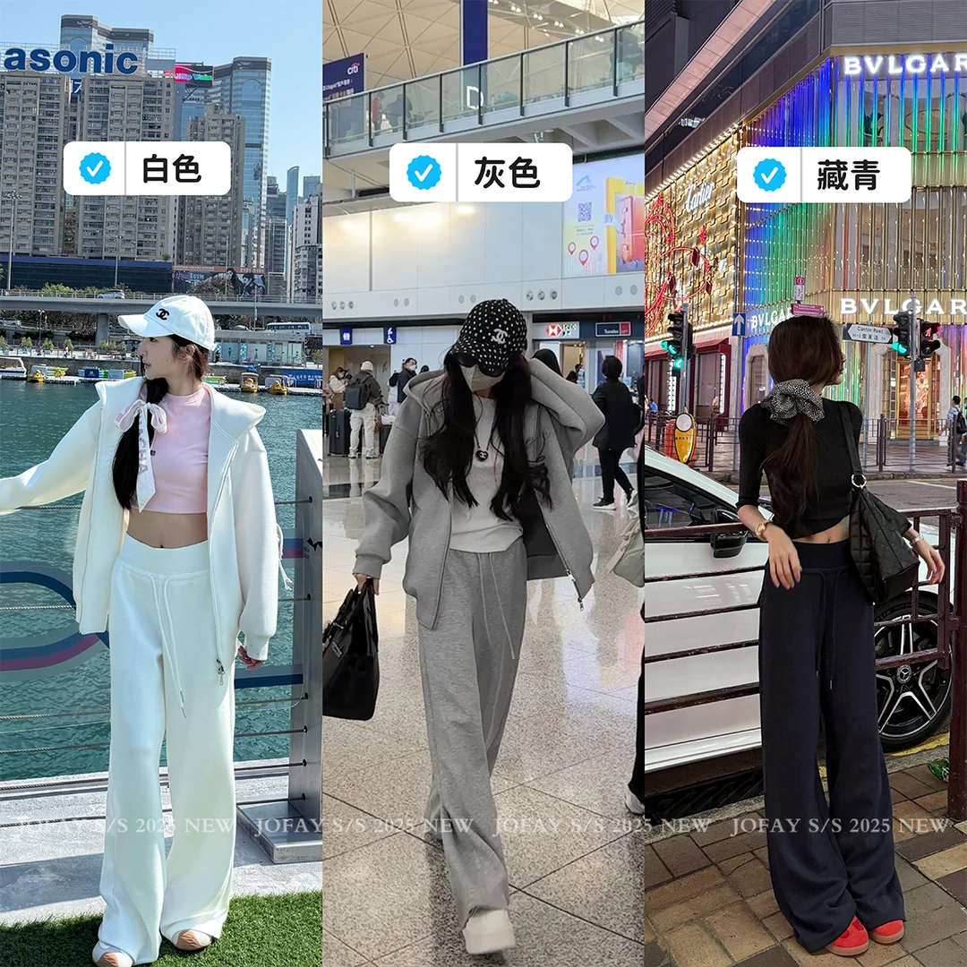 【CHASINGLIGHT】“春夏韩女裤”宽松直筒阔腿休闲裤 K1520