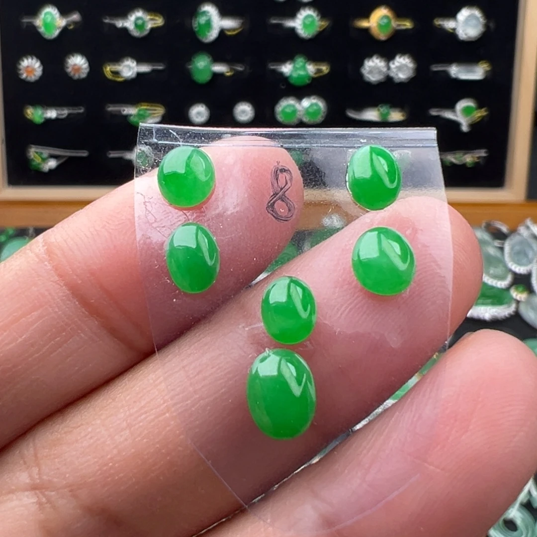 翡翠未镶嵌颈饰蛋5.8