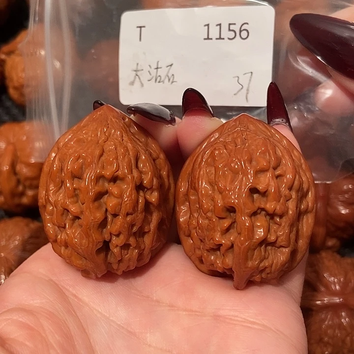 文玩核桃吊坠平谷大沽石37肚39