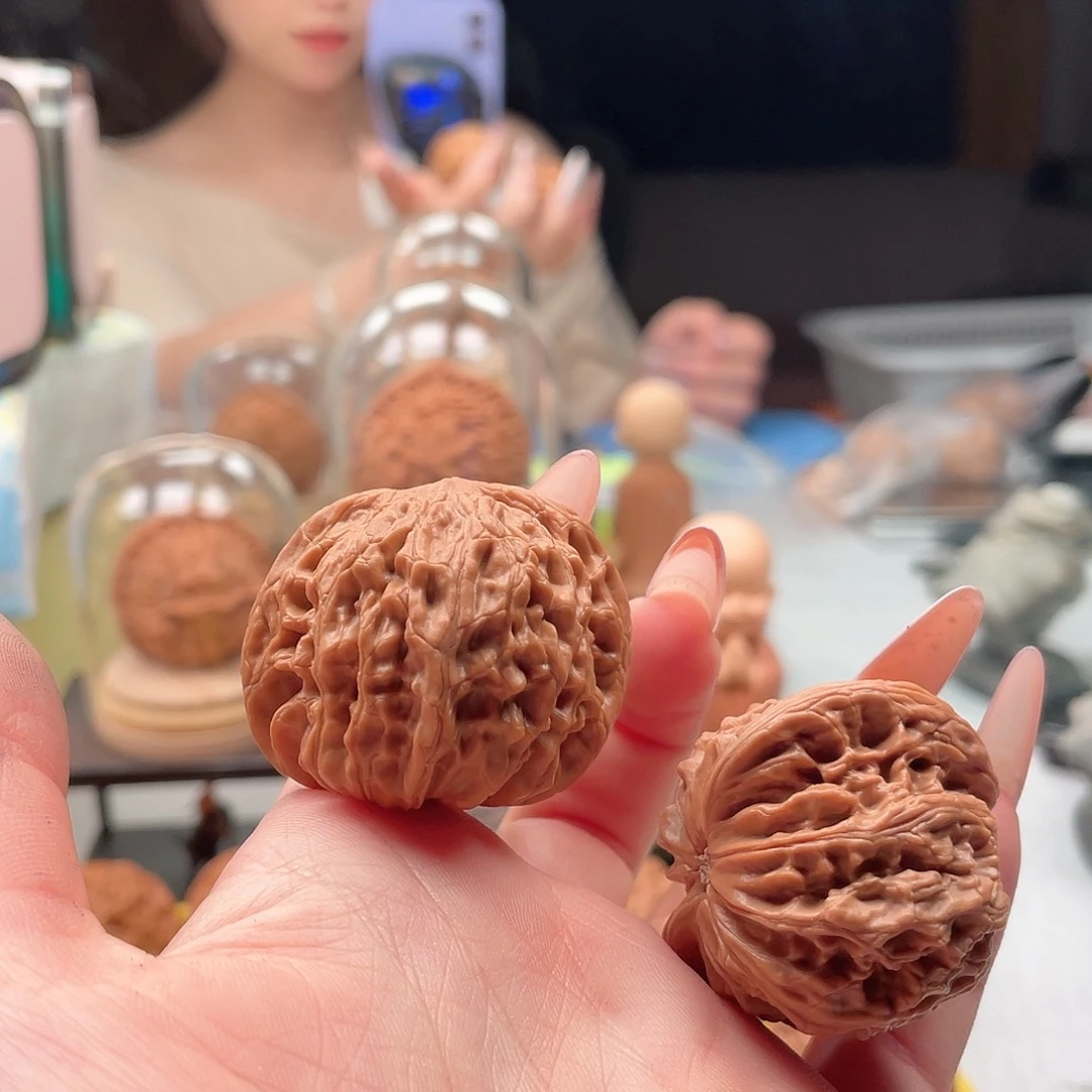文玩核桃吊坠慎*儿40磨盘