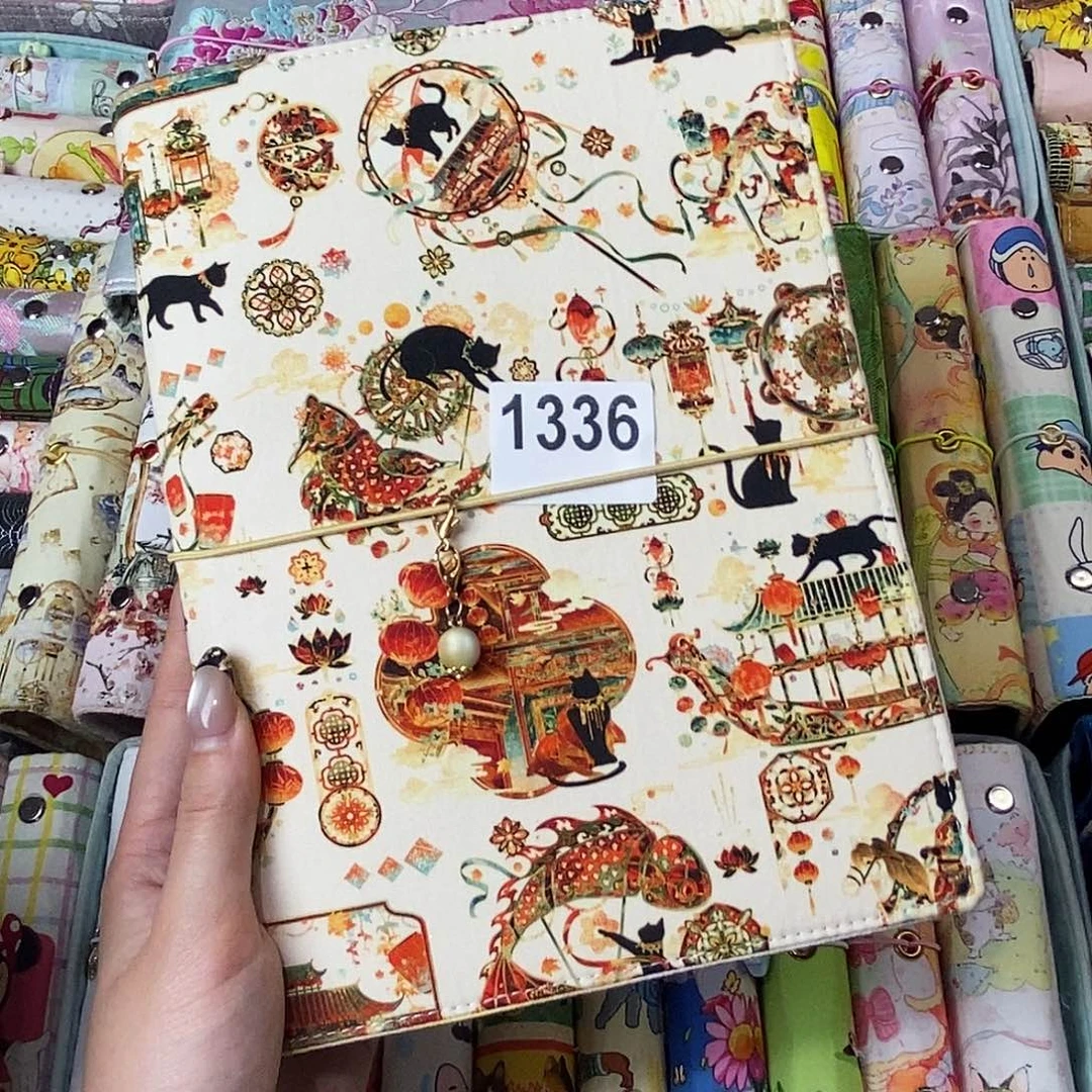 织绣A5活页不带纸1336