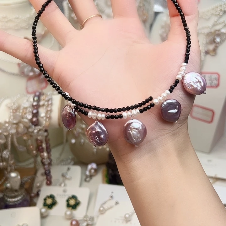 淡水珍珠未镶嵌颈饰