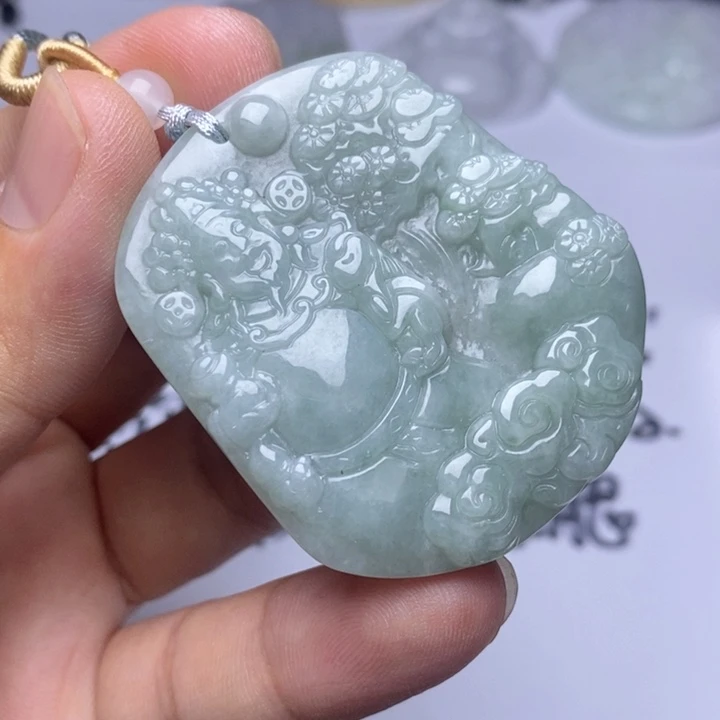 颈饰未镶嵌翡翠翡翠