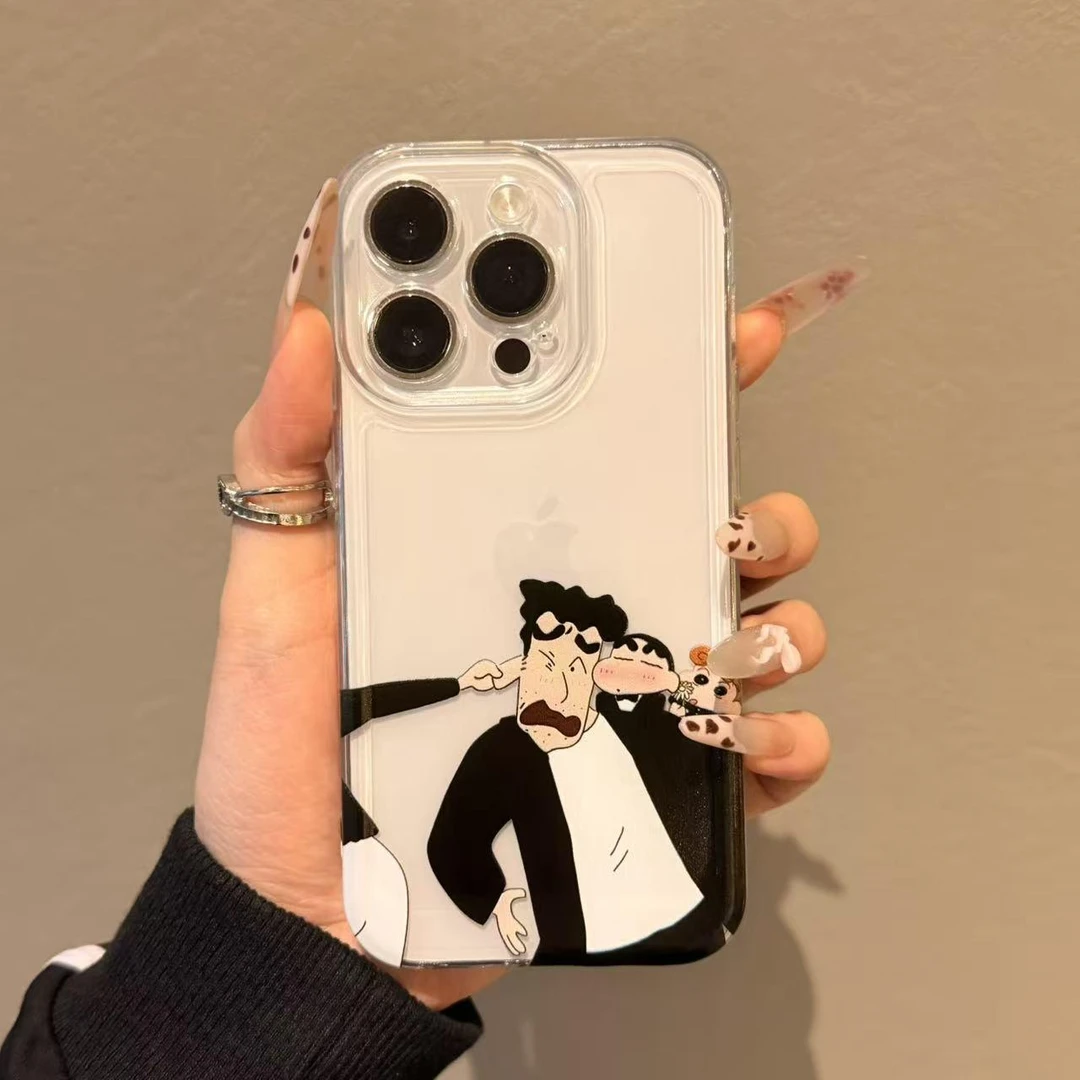 适用iPhone17/16promax美伢广志情侣手机壳小米17简约华为/VIVO