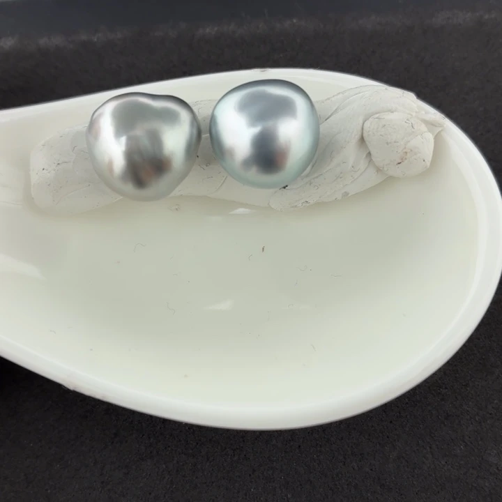 海水珍珠裸珠极光11.9-12.2mm