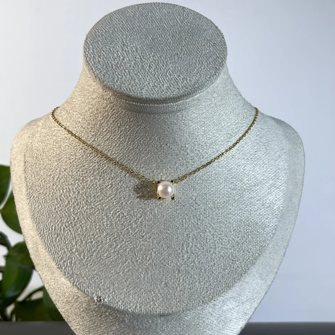 JYA02-015  s925银镶珍珠吊坠