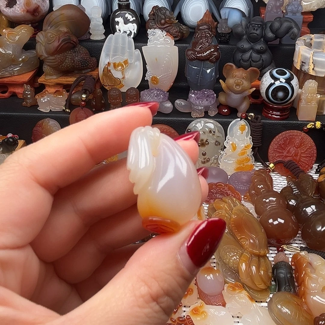 玛瑙/玉髓未镶嵌颈饰