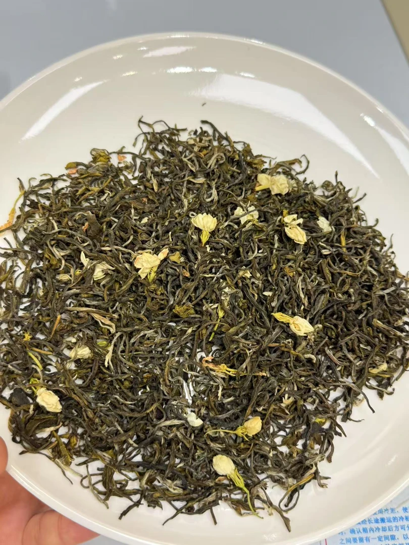 【易木优选】高山绿茶茉莉花茶浓香耐泡豆香250克/500克手工