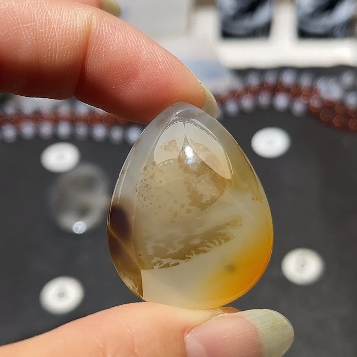 玛瑙/玉髓未镶嵌吊坠(不含链)