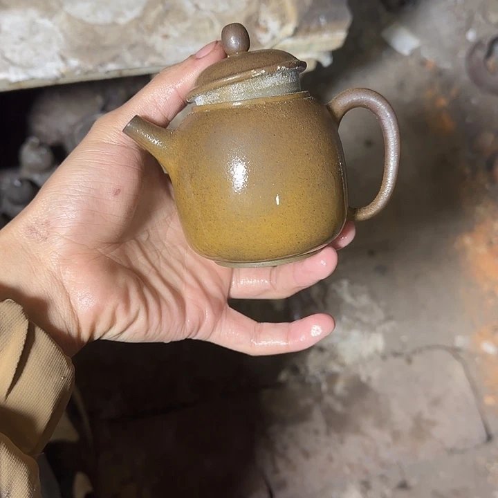 紫泥茶壶坭兴陶柴烧