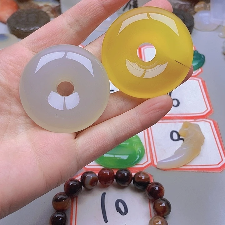 【闪购商品】未镶嵌玛瑙/玉髓珠宝半成品用****7