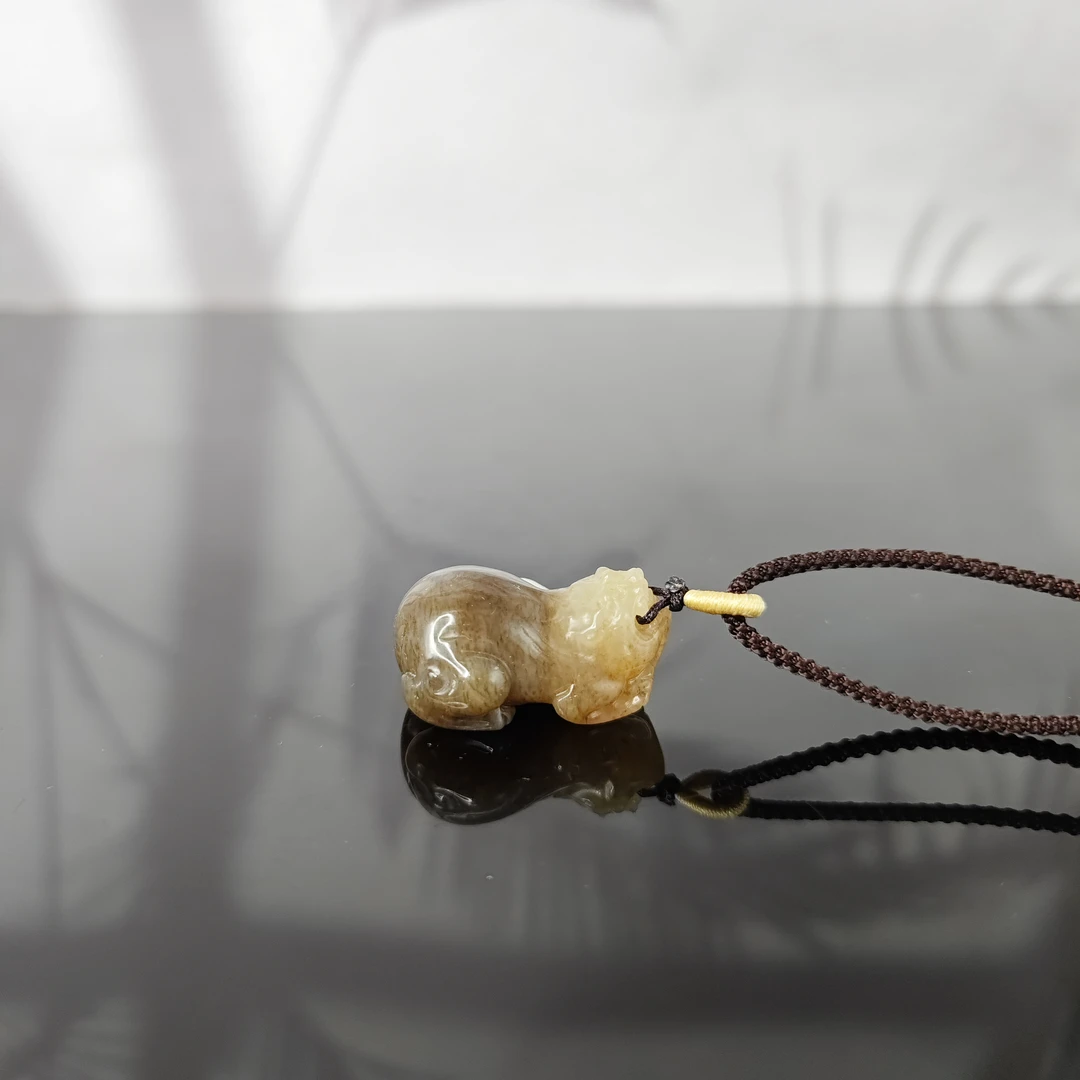 F和田玉貔貅吊坠0778