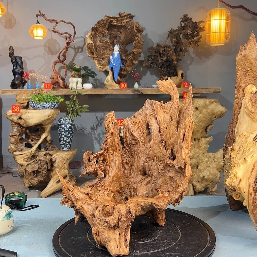 香榧木往**烟皖南根雕艺术111111