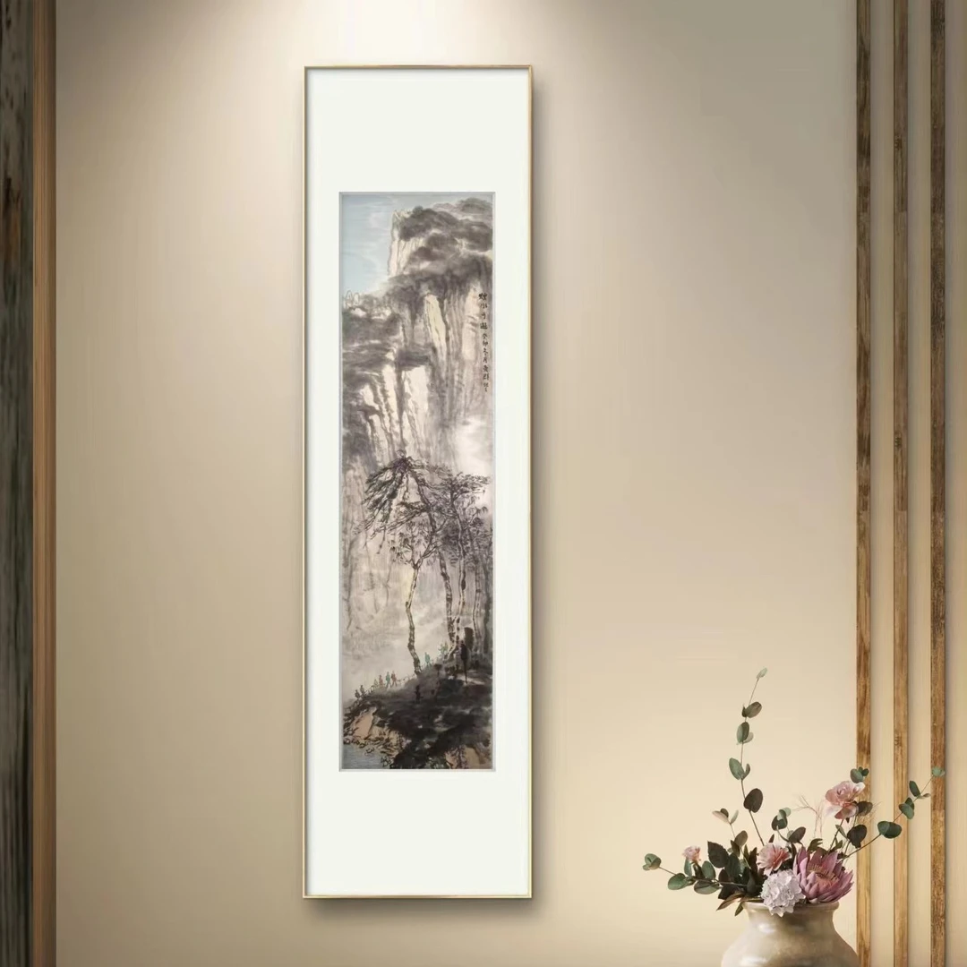 山水画—烟水可游（画芯24cmx35cm）