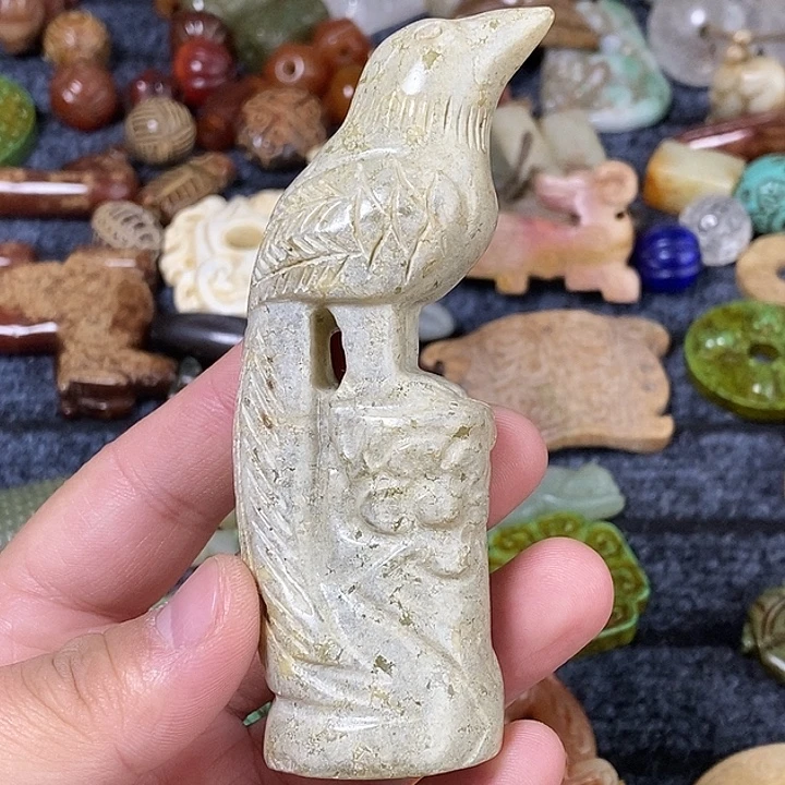 和田玉未镶嵌颈饰62