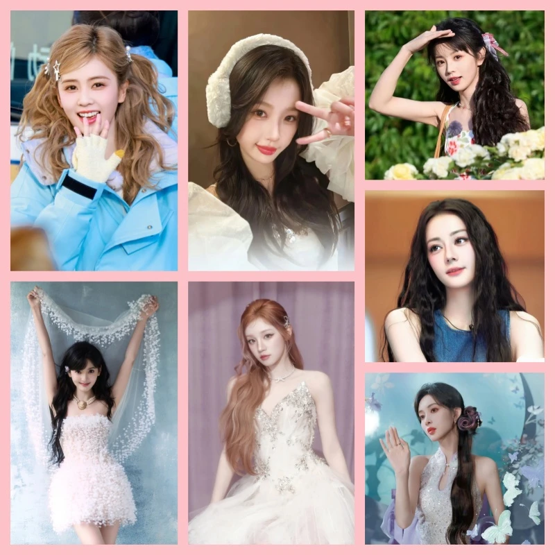 A【女】（随机不指定）6寸明星片 爱豆周边系列照片