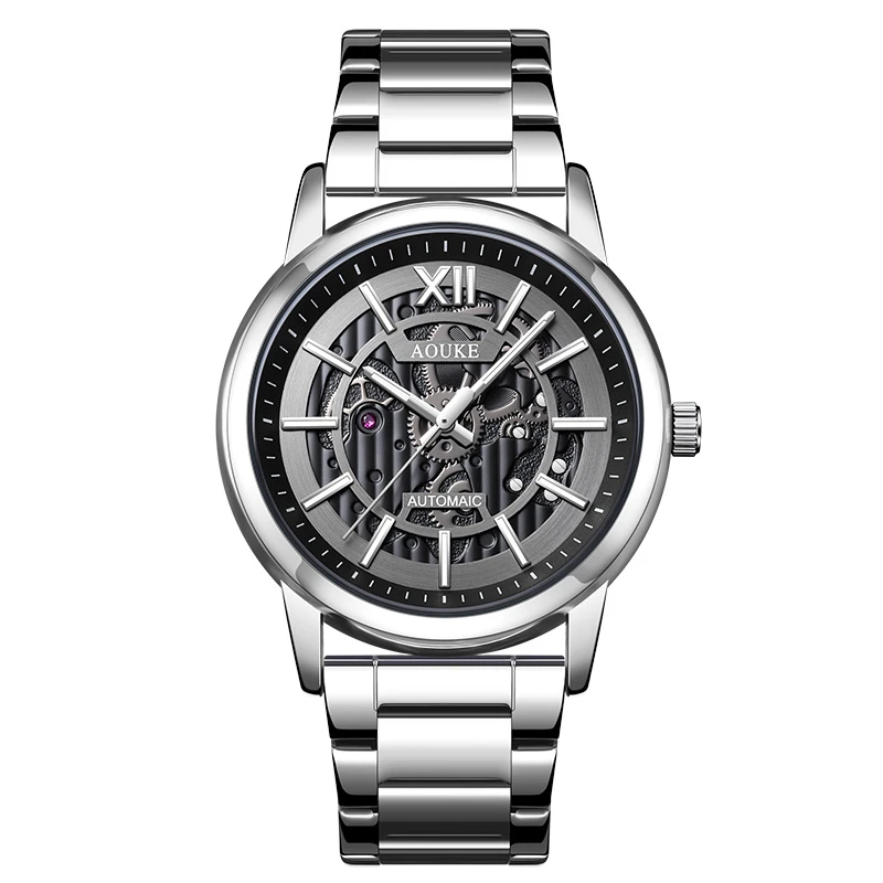 奥刻【黑武士系列】时尚百搭全自动男士腕表kk067