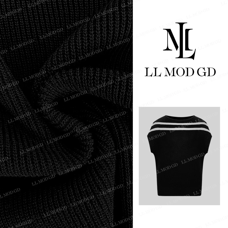 LL MOD GD【苏苏】2024夏季蝙蝠袖冰丝时尚休闲针织衫YLXR-252058