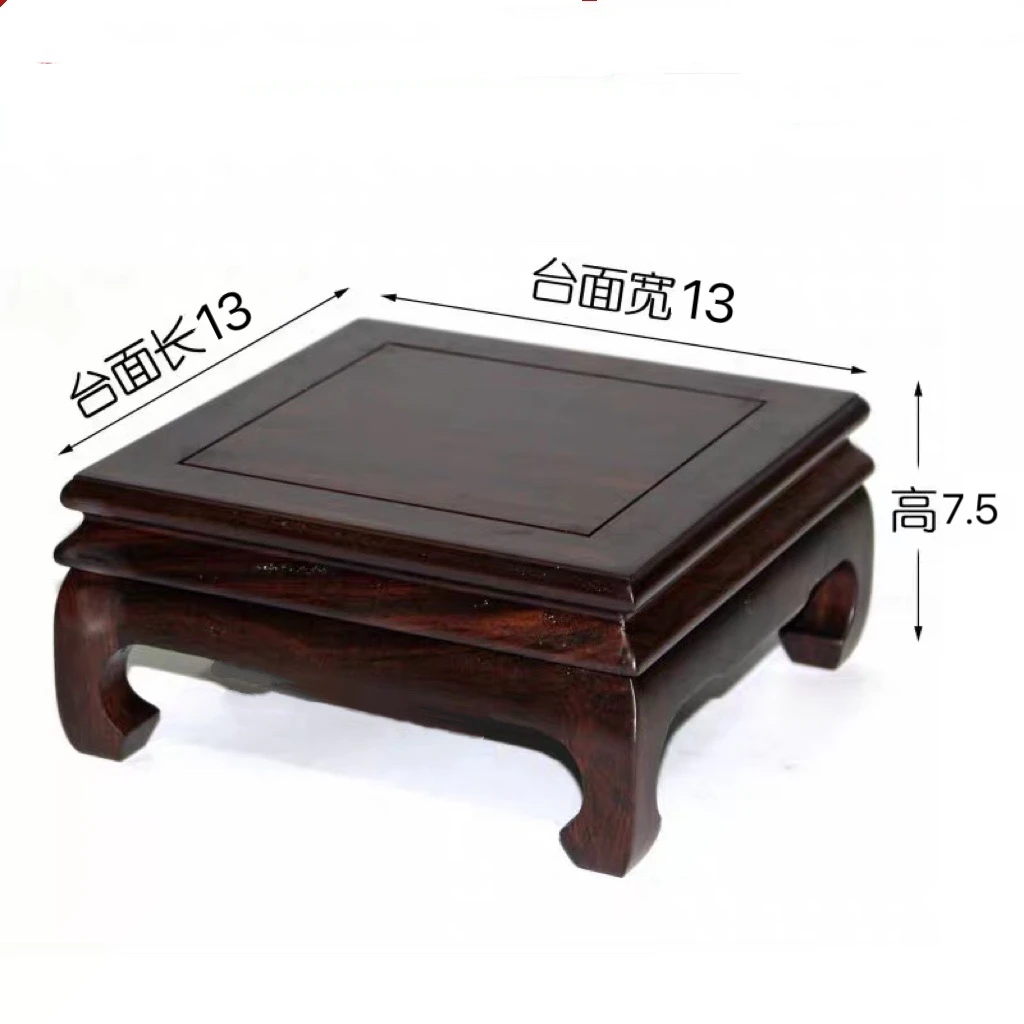 160红酸枝正方底座