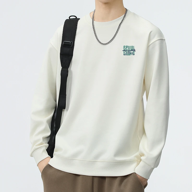 2025新款高端时尚卫衣男士新款秋冬圆领潮牌长袖卫衣Y119#