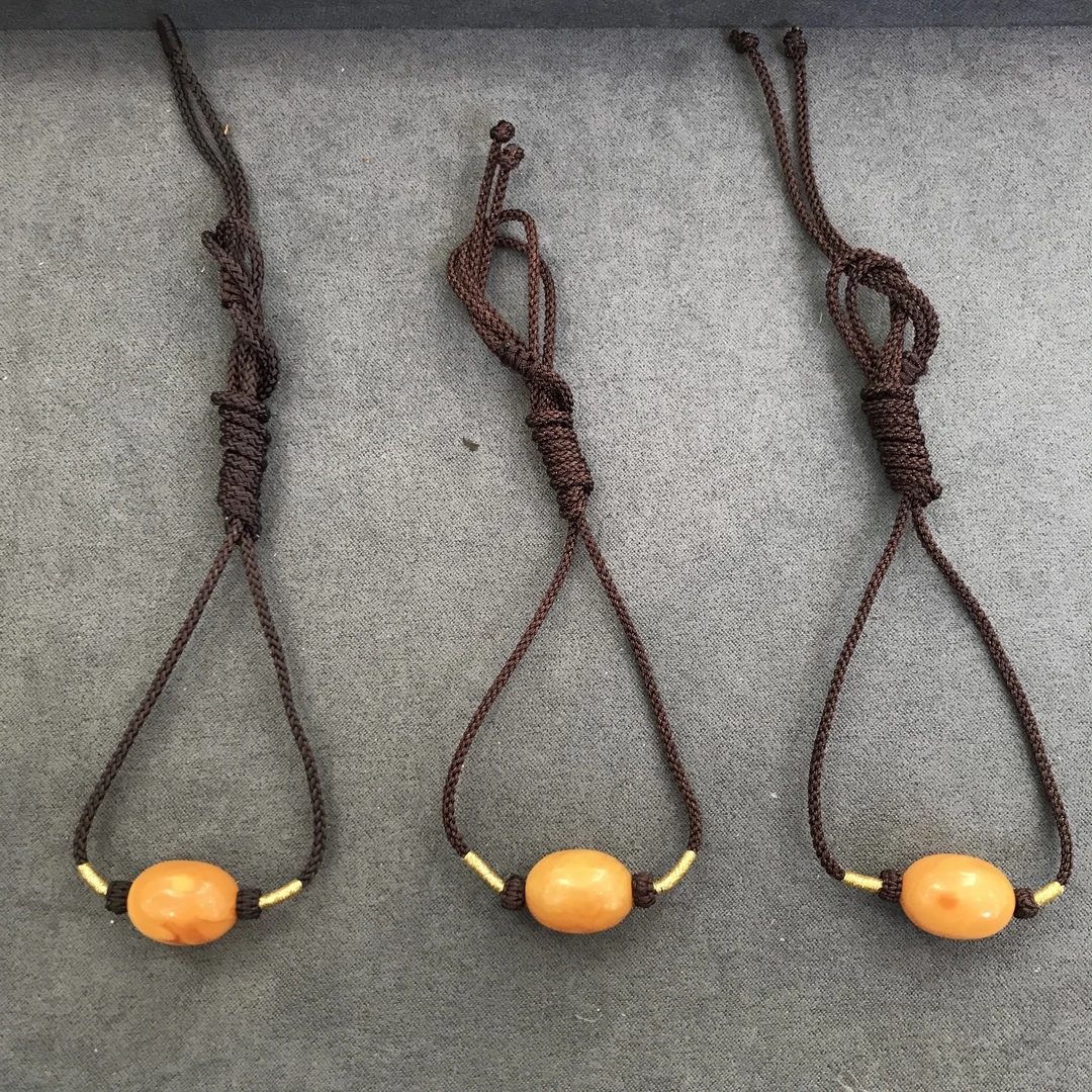 【欣妈珠宝】天然蜜蜡路路通吊坠#5860（多样性发一）