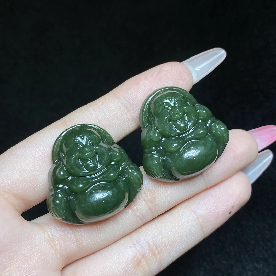 【小北好物】和田玉吊坠约29*29mm带绳【多样性发一件】QH16X665