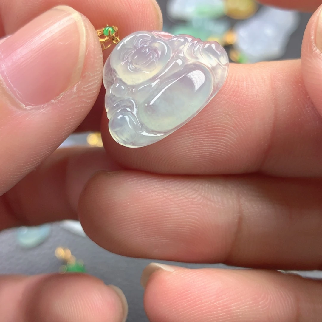 【闪购商品】颈饰18K金镶嵌翡翠翡翠