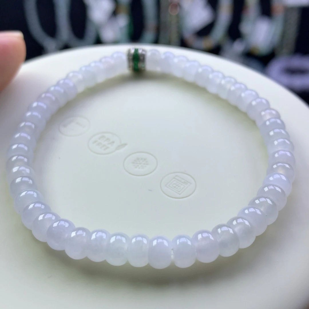 未镶嵌手串翡翠卡5