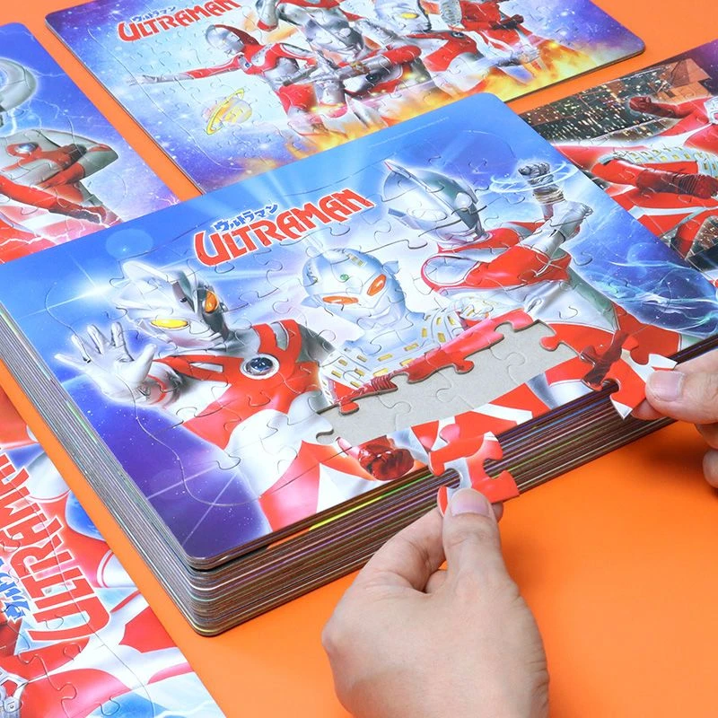 奥特曼益智拼图六种