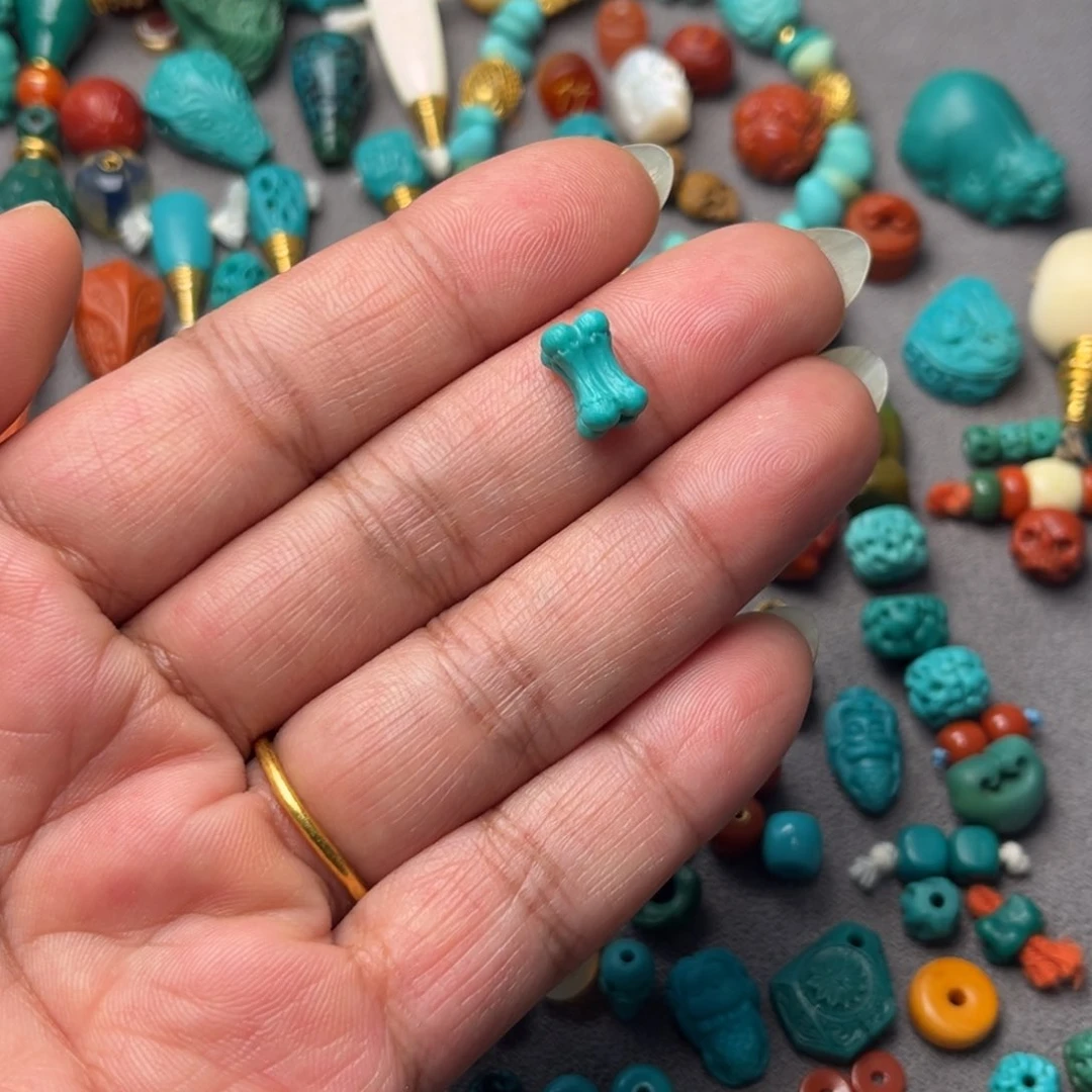 绿松石骨棒未镶嵌