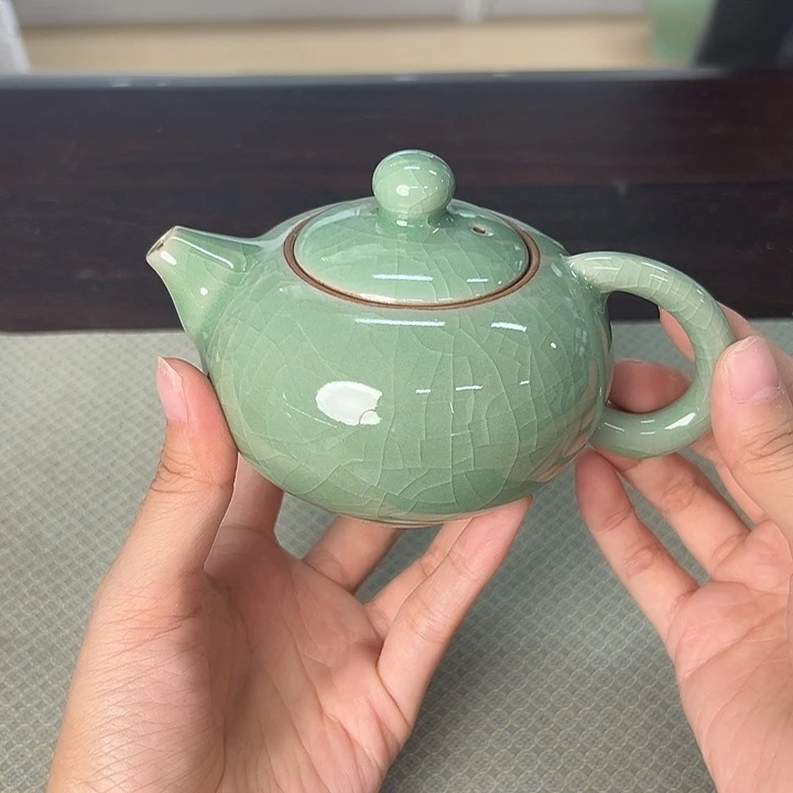 龙泉云间青瓷小米茶器