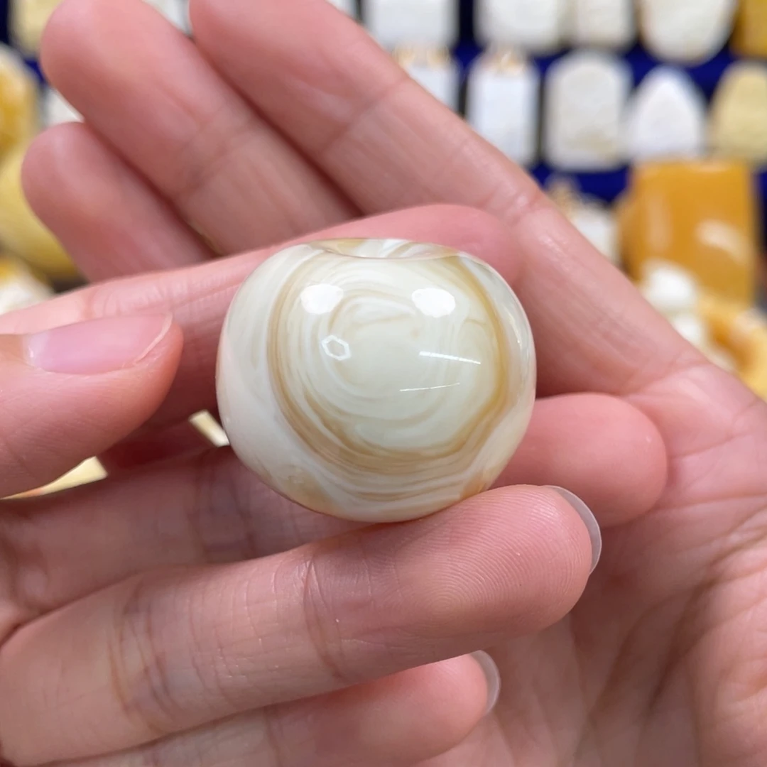 蜜蜡裸石未镶嵌琥珀蜜蜡扣子