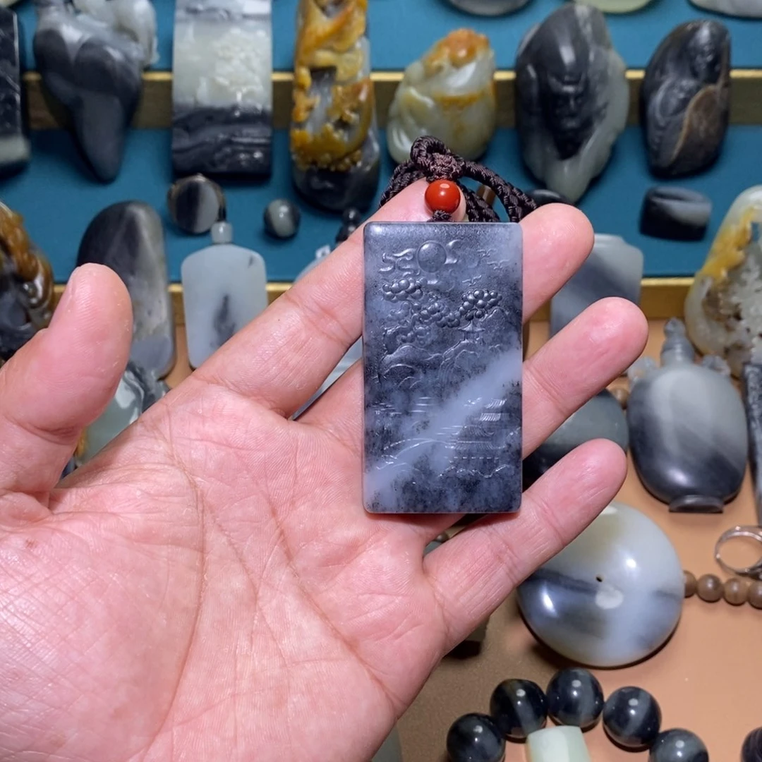 未镶嵌和田玉挂件