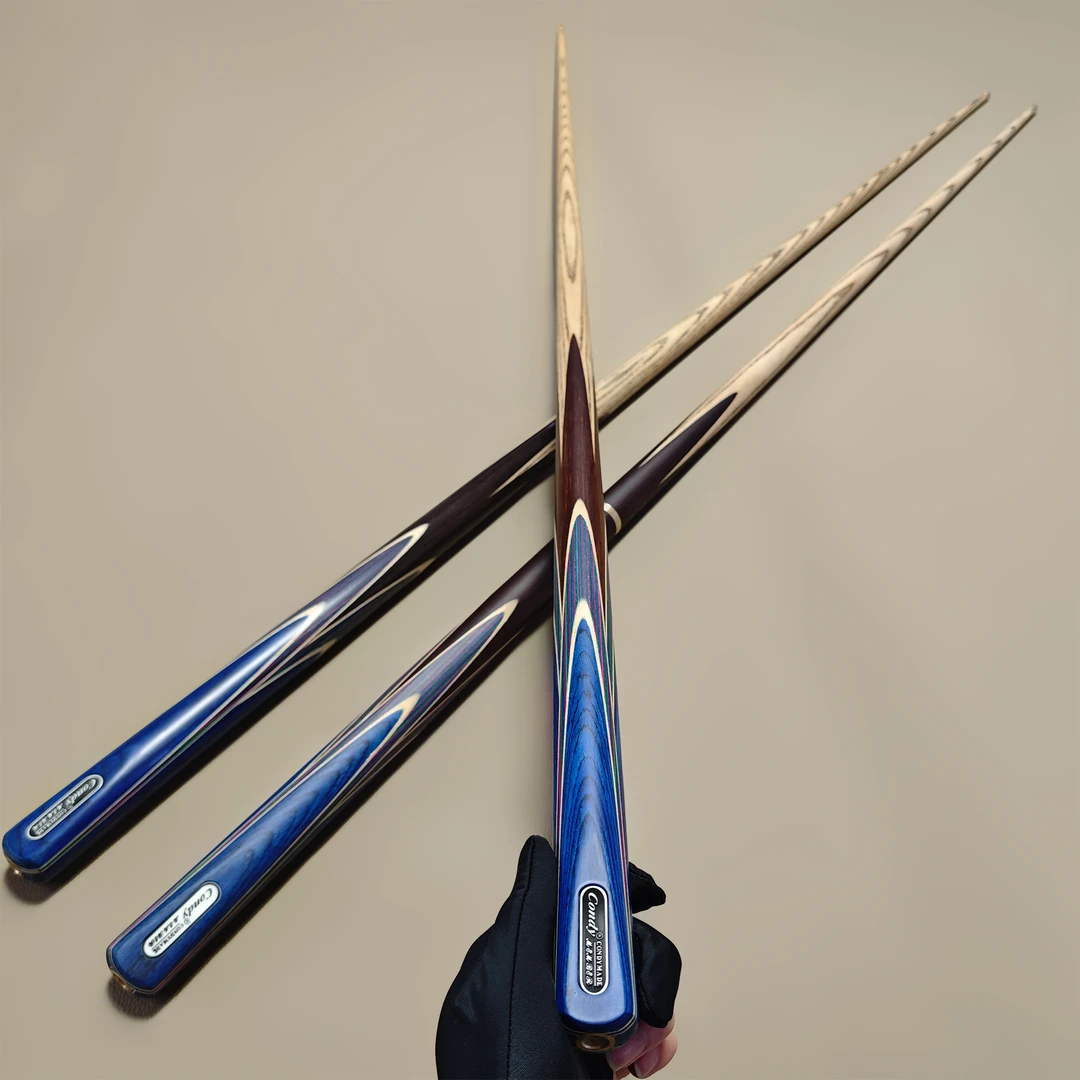 【顺丰包邮】O’Min/奥秘墨影台球杆10毫米小头杆通杆分体黑八中式杆