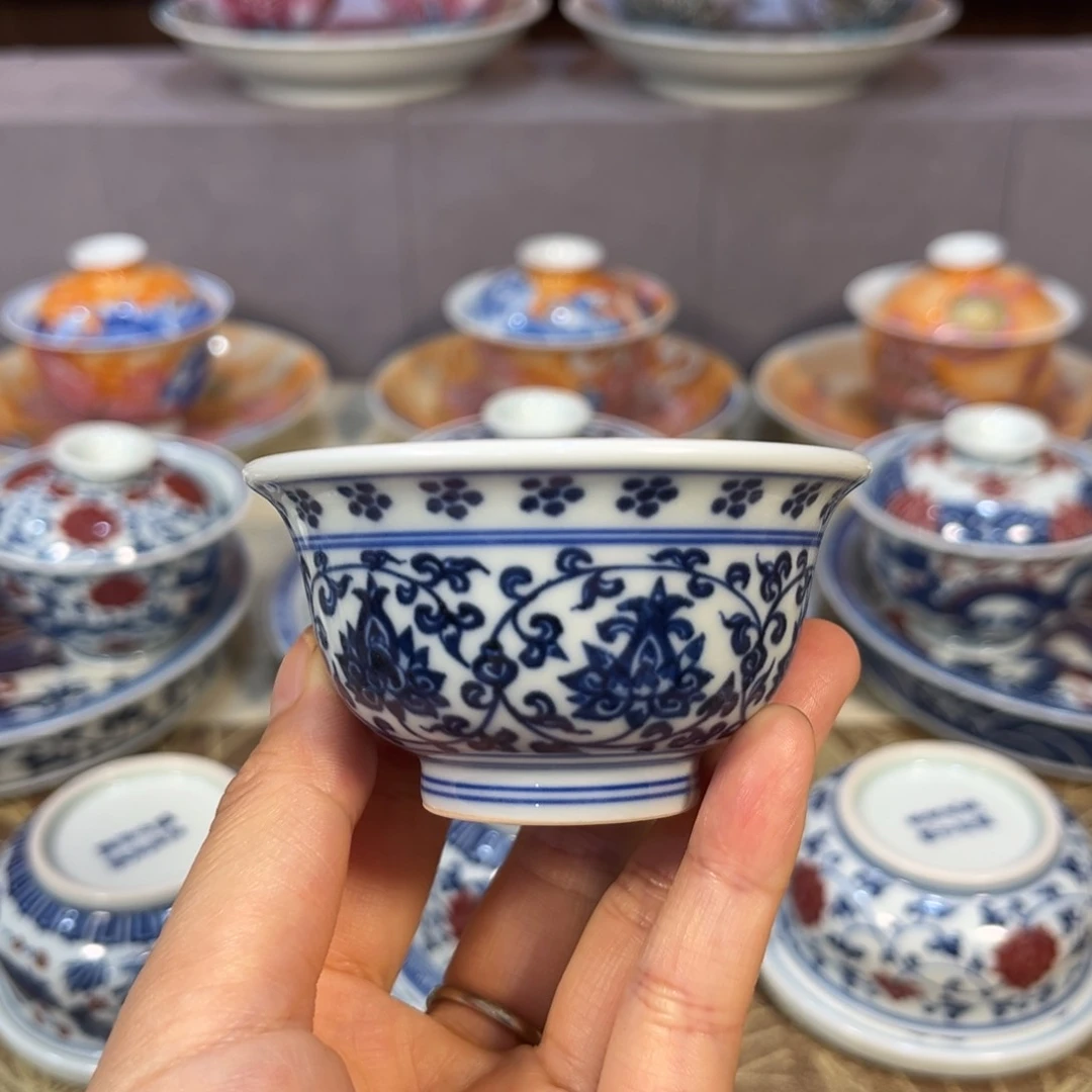 手绘仿明永乐迷你小压手