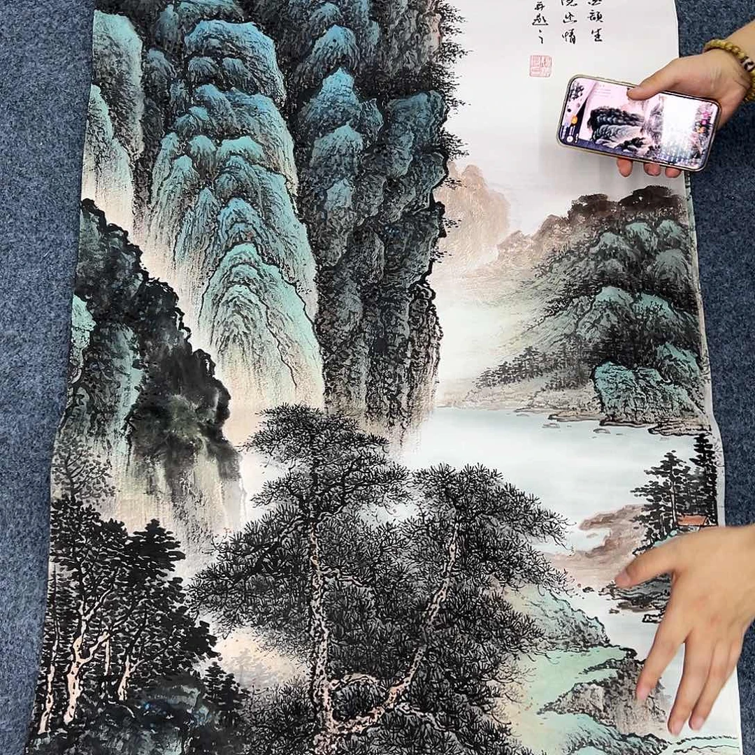 国画纯手绘作品欣赏