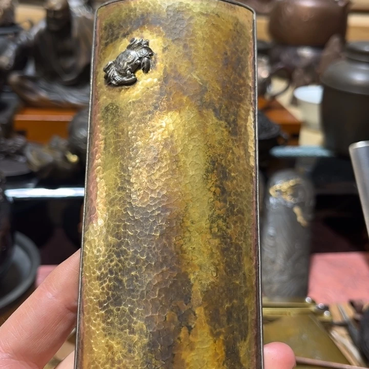 铜中古工艺品摆件