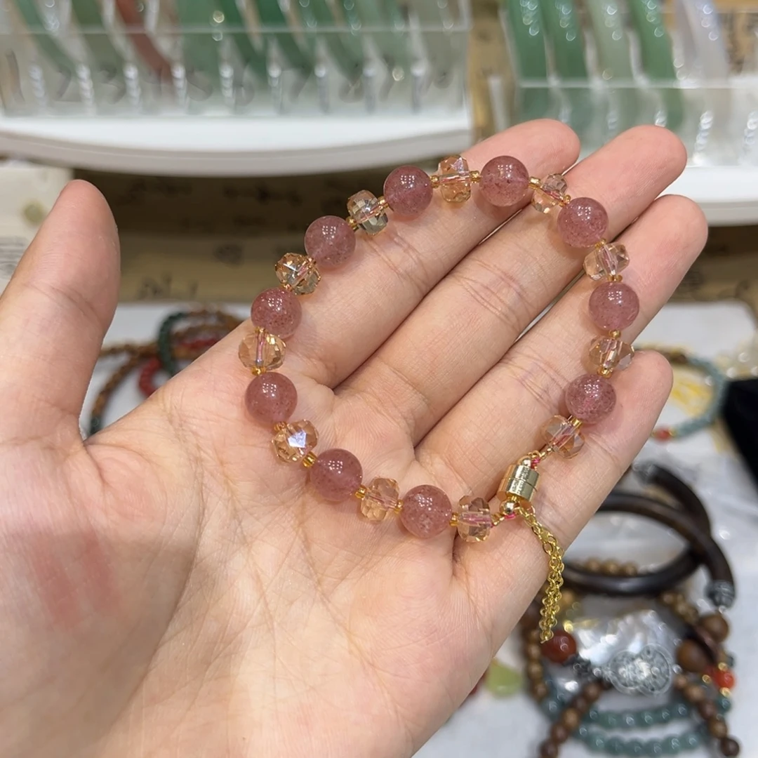 水晶手链未镶嵌精美女士手链手串