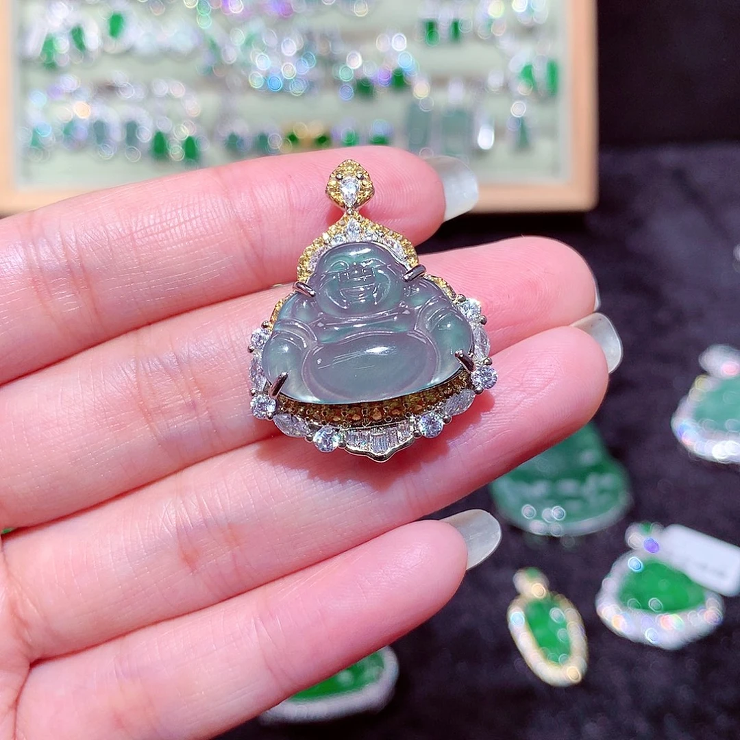 【闪购商品】翡翠吊坠(不含链)未镶嵌